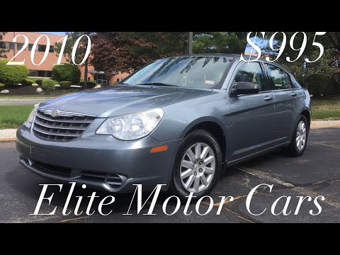 2010 Chrysler Sebring Touring. For Sale By Elite Motor Cars Of Peabody MA Sold