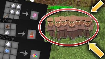 THESE VILLAGERS KEEP FOLLOWING ME! - Minecraft Candy Mod 1.11.2
