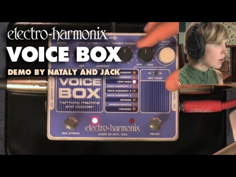 "In Harmony" - Voice Box Video by Nataly and Jack - Vocal Harmony Machine/ Vocoder