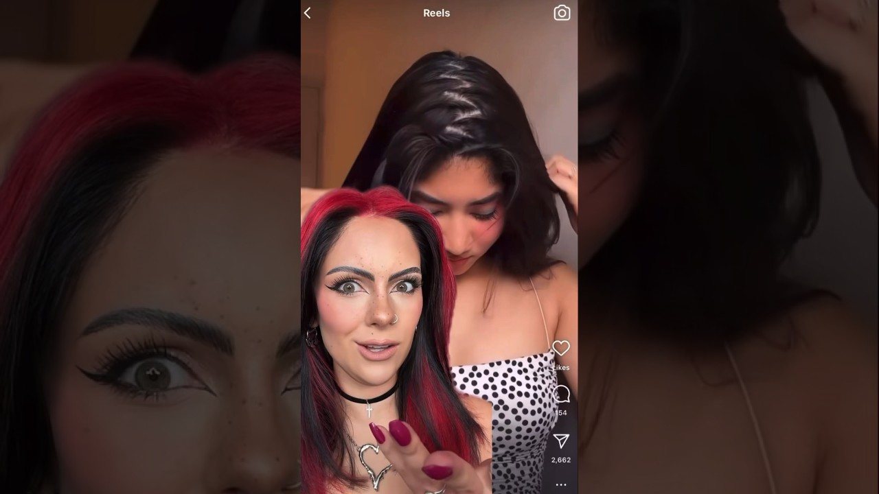 Зигзагообразный пробор с помощью вилки?! Вы шутите? 