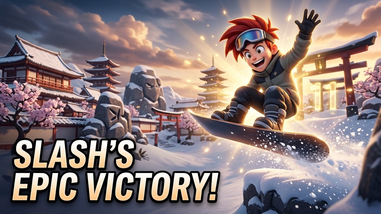 Snowboard Kids Episode 11 | Ninja Land Victory Run with Slash
