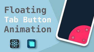 Animated Floating Action Button (FAB) | Reanimated-2 | React-Native