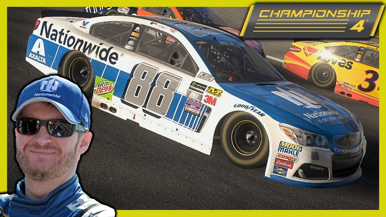 2 LAPS SHORT! CAN WE MAKE IT? |10/10| NASCAR Heat Evolution Dale Jr Chase Mode 2017 Update