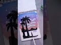 Easy seascape painting for beginners 😍✌️ #painting #easydrawing #acrylicpainting