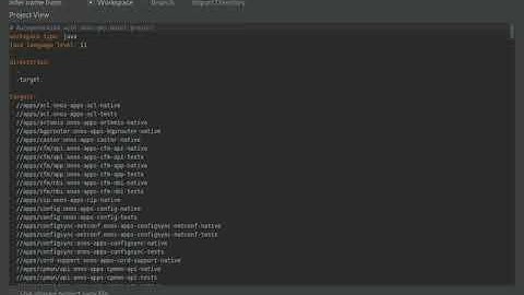 Importing ONOS Bazel Project to Intellij IDEA