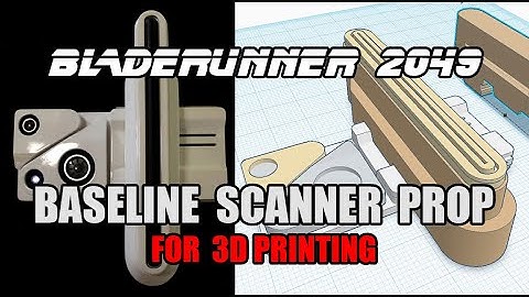 Bladerunner 2049 BASELINE SCANNER prop for 3D Printing