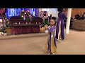 6 Year old praise dancing at her Mothers Home going Celebration