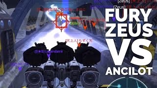 War Robots Wr - Fury Zeus Vs Ancilots Ancile Lancelot