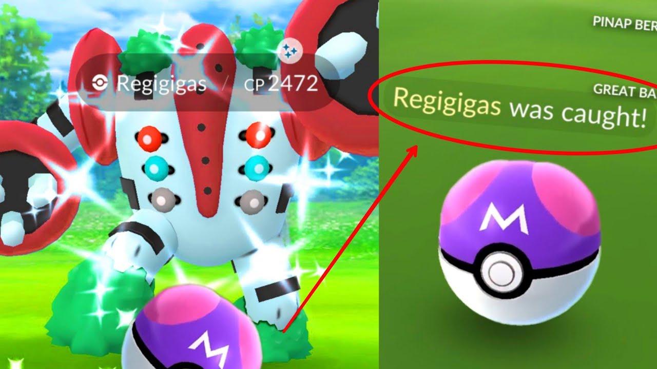 😲 SHINY REGIGIGAS returns from ex raid to 5 star raids in pokemon go. 