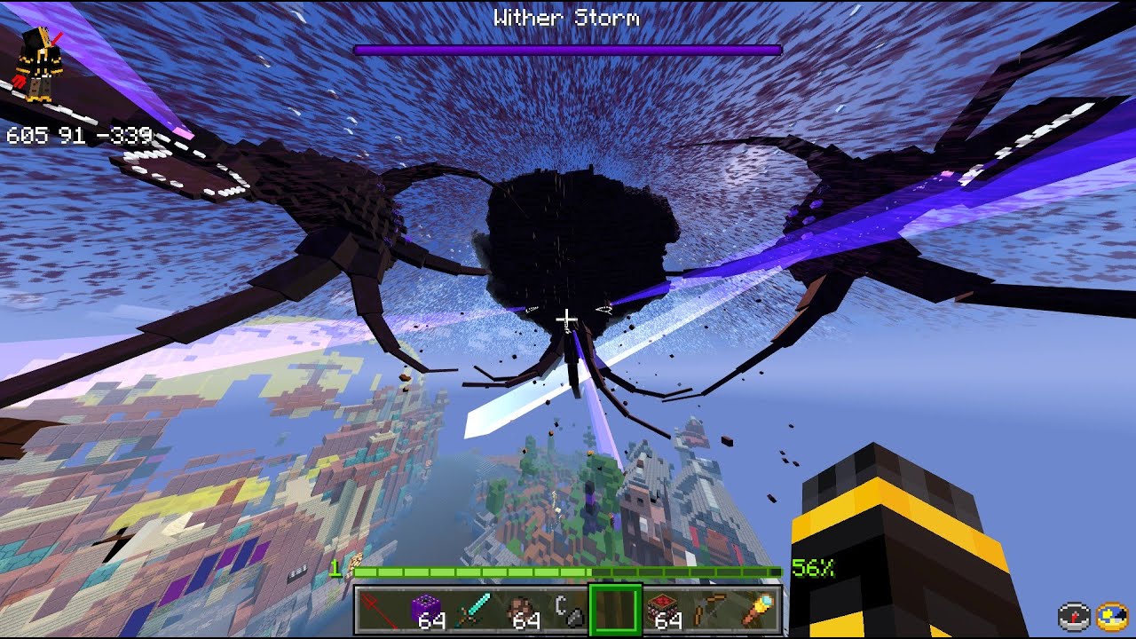 Cracker's Wither Storm BEDROCK PORT v.2.3[CWSBP] Add-on[MCPE-MCBE ...