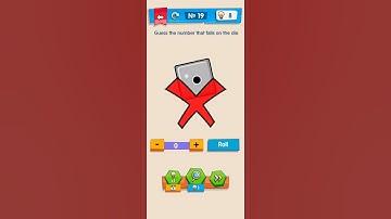 Level 19 -  Guess the numbers that fall on dice| IQ Boost | #walkthrough #iqboost #trending