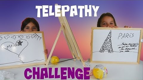 Τηλεπάθεια Challenge / ARIADNI ARTEMI STAR /  twin telepathy challenge