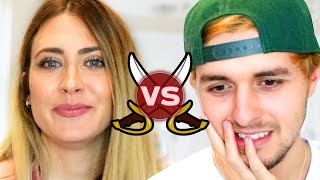 ¿QUIÉN ES MÁS TONTO DE LOS DOS? | Novio Vs Novia  Lizy y Dalas