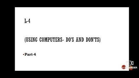 Class-1, Subject- Computer, Video-15,  Ch-4( Using computers-Do