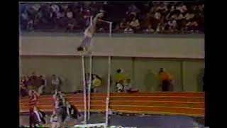 Mike Tully Pole Vault Muhammad Ali Invitational Track Meet January 22 1978 Indoor World Record