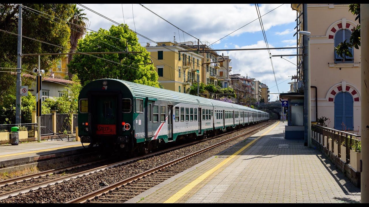 Treni di ogni tipo in transito a Genova Quinto!