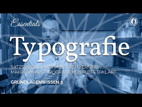 Video: Schreiben Sie Typografie groß?