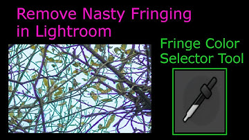 Remove Any Colour Fringing  / Chromatic Aberration in Lightroom