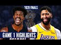 HEAT vs LAKERS GAME 1 - Full Highlights | 2020 NBA Finals