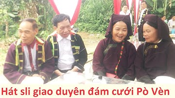 .Hát sli giao duyên đám cưới Pò Vèn, Lộc Bình