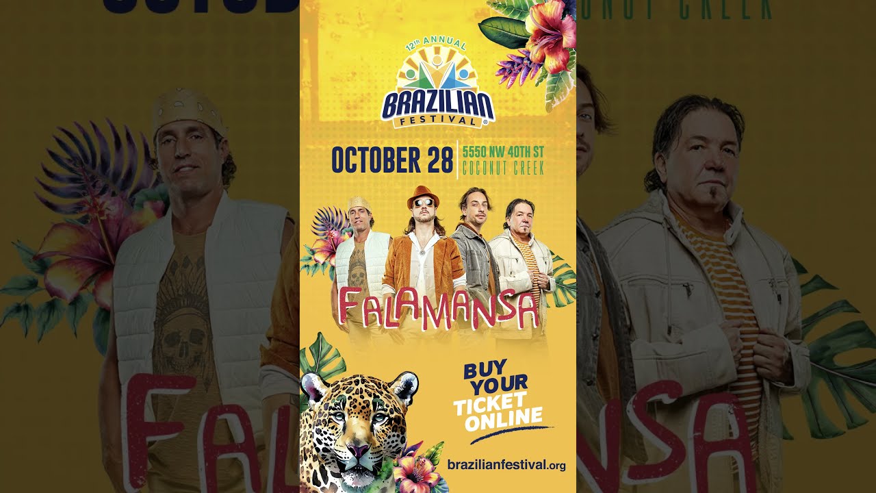 12th Annual Brazilian Festival with FALAMANSA 