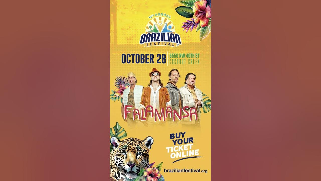 12th Annual Brazilian Festival with FALAMANSA 