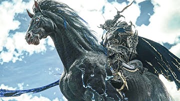 Final Fantasy 16 - “Bahamut vs. Odin" Fight Scene 4K