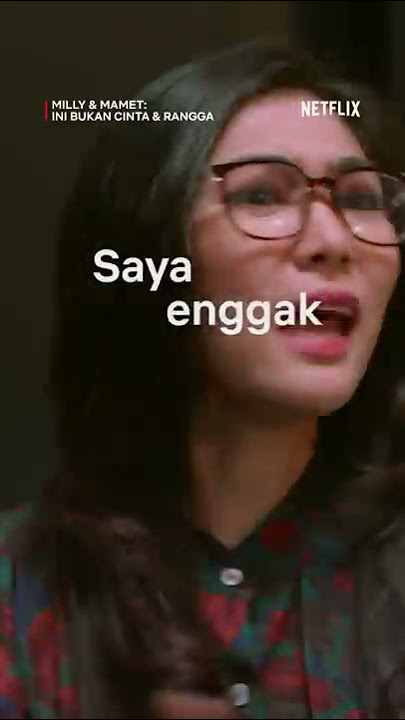 Mamet Kena Cegat Isyana Sarasvati. RIBET BANGET! | Milly & Mamet: Ini Bukan Cinta & Rangga | #Shorts