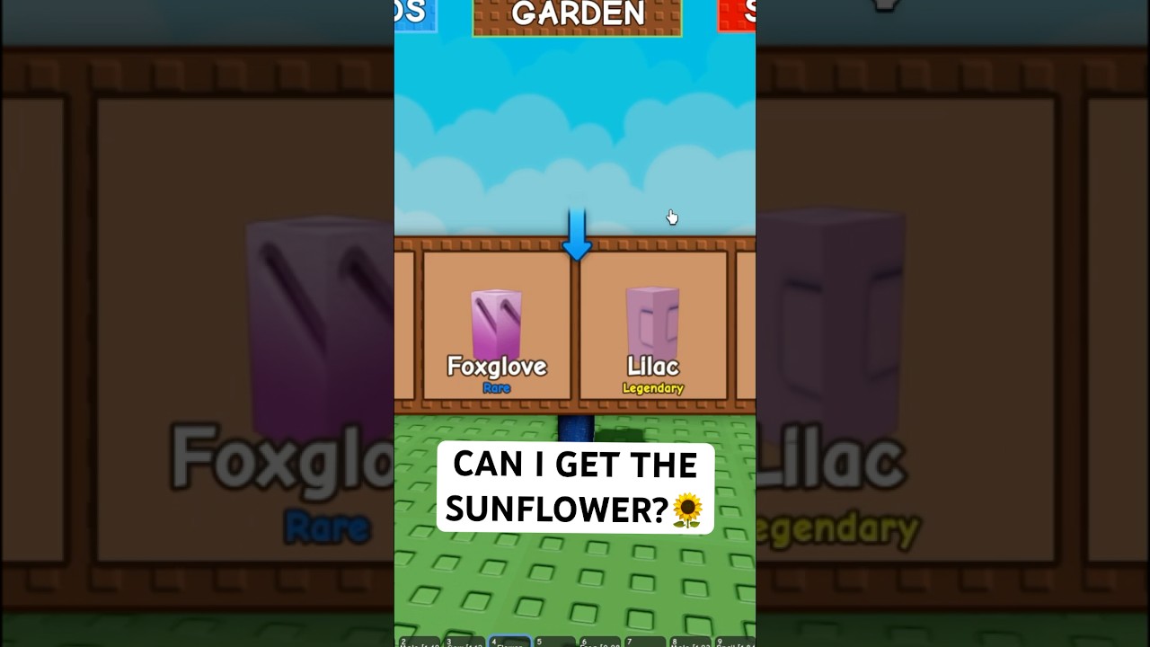 OPENING FLOWER SEED PACKS!! in Grow a Garden ROBLOX