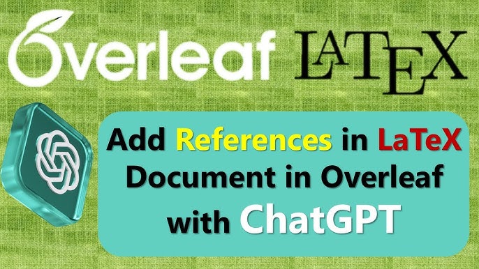 5 Ways To Add References In Overleaf Latex Using 2024