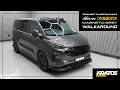 Transit Custom MK2 Mávros Edition - Magnetic Grey | Kratos Walkaround