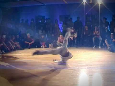 bboy Miron in slowmotion (Elbow spins!)