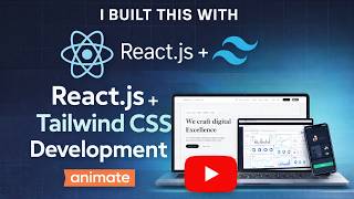 Build a Modern Portfolio Website Using React.js, Vite &amp; Tailwind CSS