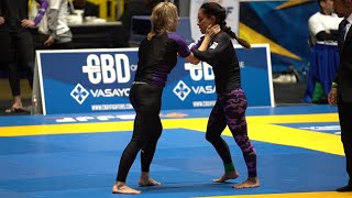 Womens NoGi Grappling 2019 California Open C037 Purple Belts match