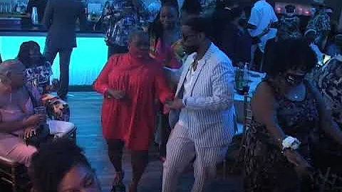 Angie Faine and Nikee at Havana Nights in Las Vega...