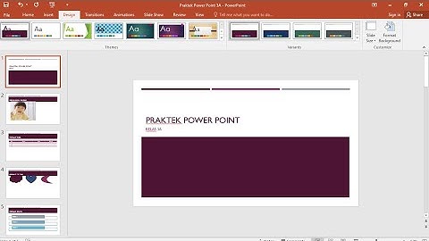 Membuat Presentasi Menggunakan Power Point | Kelas 3