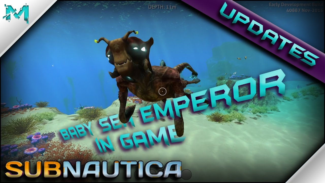 In-game Look at the Sea Emperor from Dev Trello : r/subnautica