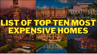 【TOP10】Top10 Mega Mansions You&#39;ve Never Heard Of