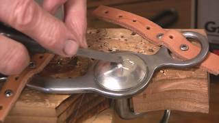 Bit Making  How to Make Handmade Horse Bits Part 4