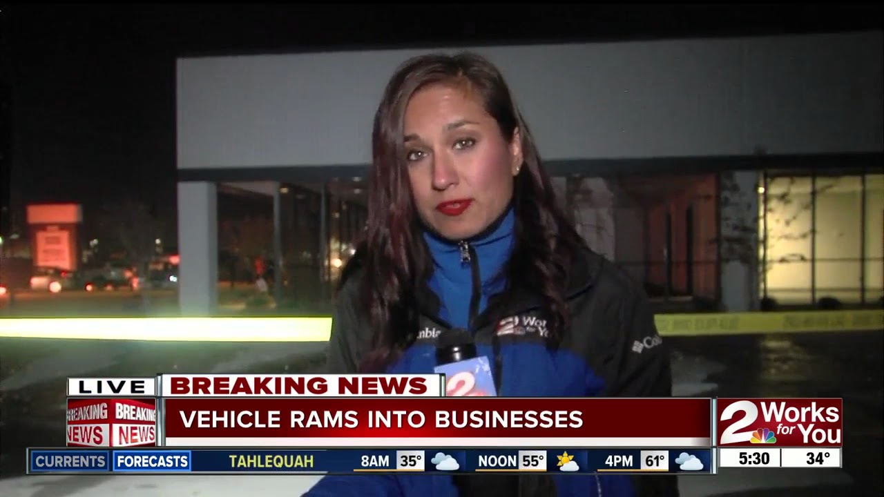 SUV rams into gun store, steals