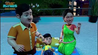 Hush Little Baby  Five Little Monkyes | English Rhymes | Taarak Mehta Ka Ooltah Chashmah Kids Song