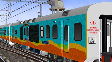 Ajmer Rameshwaram Humsafar || Arriving And Departing From Itarsi Station