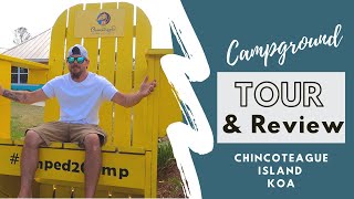 Campground TOUR & REVIEW//Chincoteague Island KOA