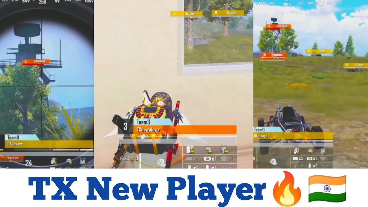 TX New Player | TX vs GE 4 v 4 | TX Player 4 | Scout | Mavi |