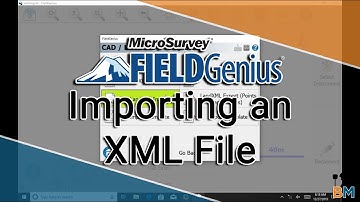 MicroSurvey FieldGenius How To: Importing a LandXML File | Bench Mark