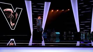 Justin sings Lovely by Billie Eilish - The voice Belgium 2020