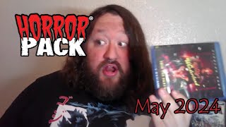 Horror Pack May 2024 Blu Ray Unboxing