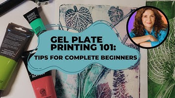 Gel Plate Printing 101: Complete Tutorial for Beginners