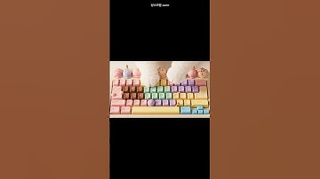 🍦폭신달콤 아이스크림 키보드🧊 고양이 키보드 ASMR