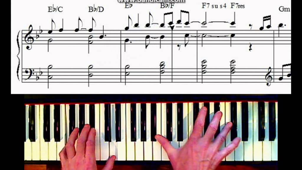 The Scene Changes sheet Music Solo YouTube